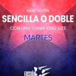 Habitación Sencilla o Doble Martes Hotel Courtyard by Marriott Mexico City Revolución